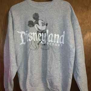 Grey Disneyland Sweatshirt